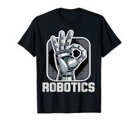 Arte robótico de Gestos de Mano para Ingenieros y fanáticos de la tecnología Camiseta