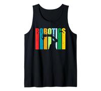 Arte robótico Retro para Hombres y Mujeres, Amantes de los Ingenieros de Robots Camiseta sin Mangas