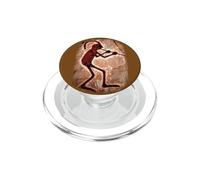 Arte rupestre de Kokopelli PopSockets PopGrip para MagSafe
