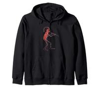 Arte rupestre Original de Kokopelli Sudadera con Capucha