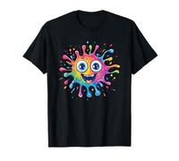 Arte Slime Fun Smile Fun Colorido Splash Camiseta
