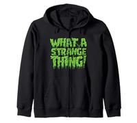 Arte tipográfico What a Strange Thing Slime Sudadera con Capucha