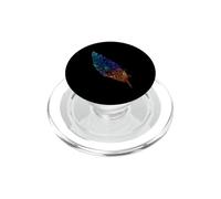 Arte Tribal indígena de Plumas Coloridas nativas Americanas PopSockets PopGrip para MagSafe