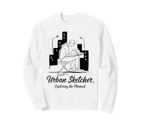 Arte Urbano de Urban Sketcher Sudadera