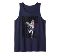 Arte vibrante de Birds Of Prey Harley Quinn Camiseta sin Mangas