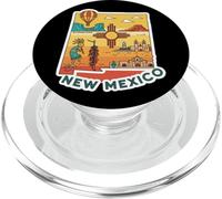 Arte Vintage de Viaje por Nuevo México PopSockets PopGrip para MagSafe
