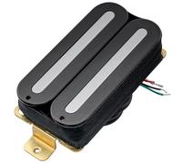 Artec HXTN Super Power Dual Hot Rail Cerámico Pastilla Humbucker Mástil 8,4K para Guitarra Eléctrica, Negro