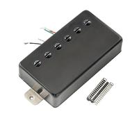 Artec LPA210 Alnico 5 Cubierta Estándar Pastilla Humbucker Mástil Pickup 8,4K para Guitarra Eléctrica estilo Les Paul, Negro