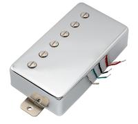 Artec LPA210 Alnico 5 Cubierta Pastilla Humbucker Mástil 8,4K para Guitarra Eléctrica estilo Les Paul, Cromado