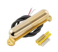 Artec LSA70 Alnico 5 Estilo Lipstick Pastilla Single Coil Mástil Pickup 7,5K para Guitarra Eléctrica estilo Strat, Dorado