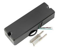 Artec MDC6 Cerámico Bajo Soapbar Pastilla Puente Pickup 16K para Eléctrico Bajo 6 Cuerdas, Negro
