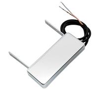 Artec MHFA93 Alnico 5 Estilo Montaje Mástil Pastilla Mini Humbucker Mástil 7,2K para Guitarra Jazz estilo Johnny Smith, Cromado