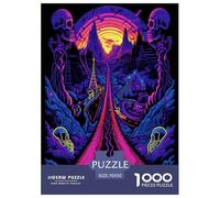 Artee de bosques Salvajes Puzzle 1000 Piezas Naturaleza Salvaje Adultos Educational Game Cumpleaños Juego De Rompecabezas Decoración Relajación Y Sabiduría 70x50cm/1000pcs
