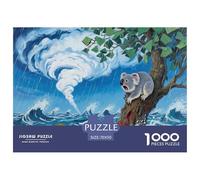 Artee de Koalas y eucaliptos Puzzles Adultos 1000 Piezas Animal Educational Game Cumpleaños Juego De Rompecabezas Decoración Stress Relief Toy 70x50cm/1000pcs