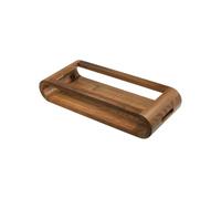 Artelegno vasd - bandeja doble cara de madera de nogal (37 cm)