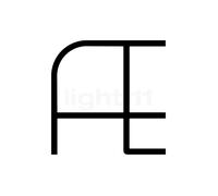 Artemide Alphabet of Light Mini, lámpara de pared LED, carácter especial Æ