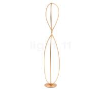 Artemide Arrival, lámpara de pie LED, dorado