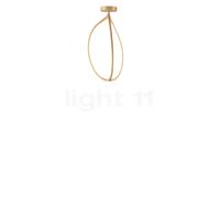 Artemide Arrival, lámpara de techo LED, dorado - 70 cm