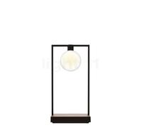 Artemide Curiosity, lámpara de sobremesa LED, negro - 36 cm - con difusor en vidrio
