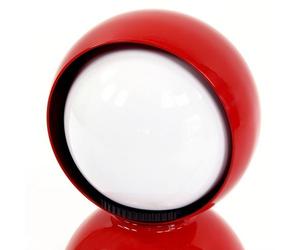 Artemide Eclisse - Lámpara de mesa (12 x 18 cm), color rojo