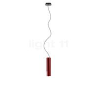 Artemide Ilio, lámpara de suspensión LED, rojo rubí - 37 cm - 3.000 K
