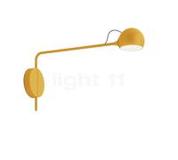 Artemide Ixa, lámpara de pared LED, amarillo - 3.000 K - sin enchufe