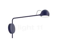 Artemide Ixa, lámpara de pared LED, azul - 3.000 K - sin enchufe