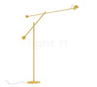 Artemide Ixa, lámpara de pie LED, amarillo - 3.000 K