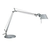 Artemide - Lámpara de mesa - Modelo Tolomeo - Fabricada en aluminio - Color gris - Base de 23 cm - Modelo n. A001000