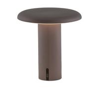 Artemide Takku, lámpara recargable LED, verde