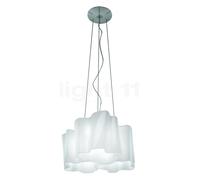 Artemide Logico, lámpara de suspensión 3x120°, ahumado - 66 cm