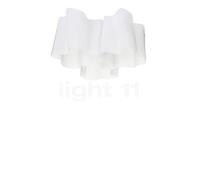 Artemide Logico, lámpara de techo 3x120°, blanco - 33 cm