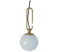 Artemide Nh1217 Wall Lámpara, Oro Satinado/Blanco