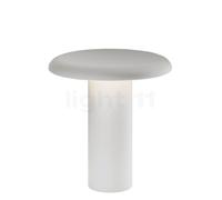 Artemide Takku, lámpara recargable LED, blanco