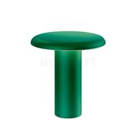 Artemide Takku, lámpara recargable LED, verde