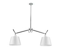 Artemide - Tolomeo Basculante Lámpara Colgante Ø320 Satin