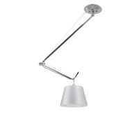 Artemide - Tolomeo Decentrata Lámpara Colgante Ø24 Gris