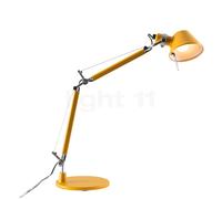 Artemide Tolomeo Micro Tavolo, amarillo - con base de mesa