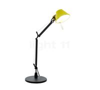 Artemide Tolomeo Micro Tavolo, amarillo/negro - con base de mesa