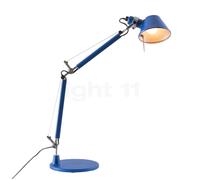 Artemide Tolomeo Micro Tavolo, azul klein - con base de mesa