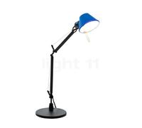 Artemide Tolomeo Micro Tavolo, azul/negro - con base de mesa