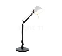 Artemide Tolomeo Micro Tavolo, blanco/negro - con base de mesa