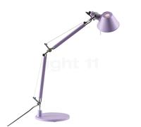Artemide Tolomeo Micro Tavolo, lavanda - con base de mesa