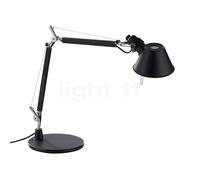 Artemide Tolomeo Micro Tavolo, negro - con base de mesa