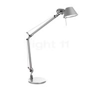 Artemide Tolomeo Mini Tavolo, aluminio pulido y anodizado