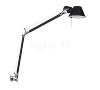 Artemide Tolomeo Parete para montaje directo, negro