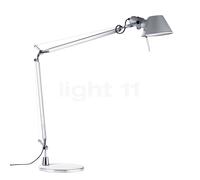 Artemide Tolomeo Tavolo, aluminio - con base de mesa