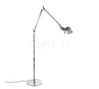 Artemide Tolomeo Terra LED, aluminio pulido y anodizado - 2.700 K - con sensor de presencia