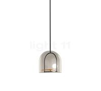 Artemide YANZI Lámpara Colgante Dif. Transparente, Blanco , Latón Pulido , Negro
