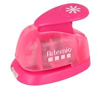 Artemio 1 cm Mini Perforadora de Palanca de Flores número 1, Color Rosa